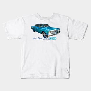 1963 Ford Galaxie 500 Hardtop Coupe Kids T-Shirt